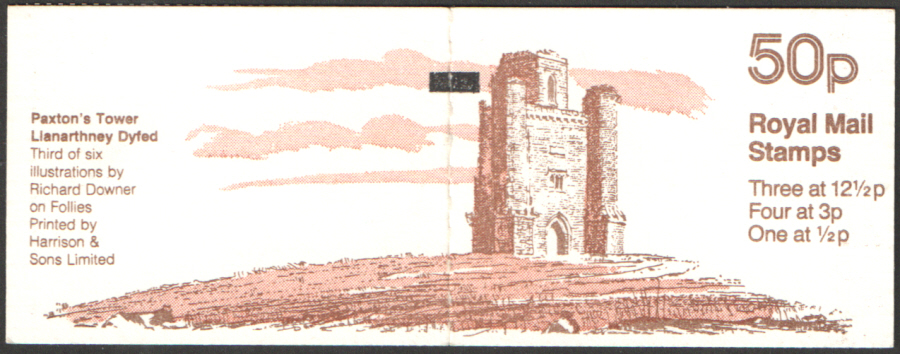 (image for) FB19A / DB9(19) + BMB Paxton's Tower 50p Folded Booklet